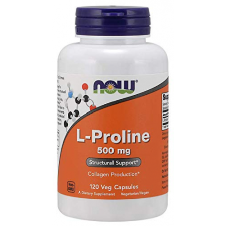 L-Proline 500, 120 veg caps
