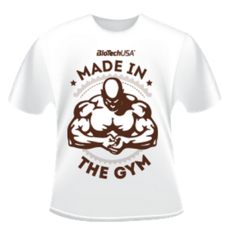T-shirt "Made in the gym"