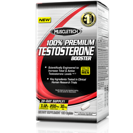 Premium Testosterone Booster, 120 капс