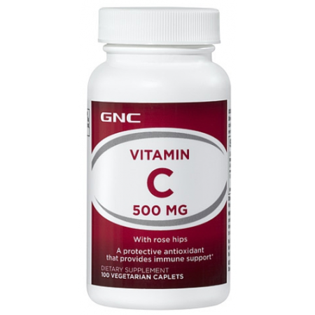 VIT C 500 ROSE HIPS, 100 caps
