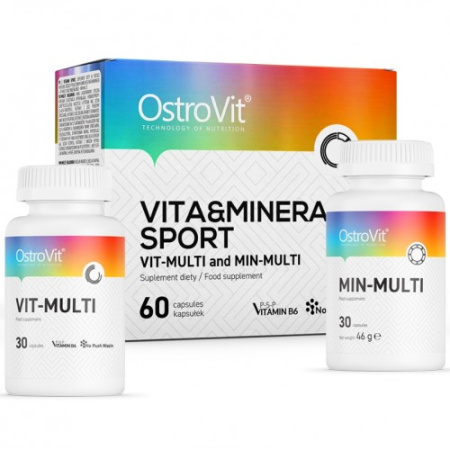 VITA&MINERALS Sport, 60 caps