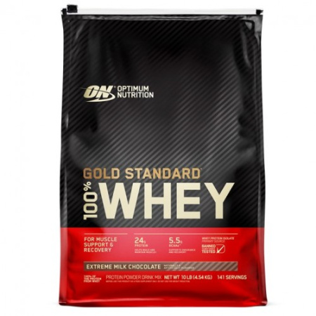 100% Whey Gold Standard, 4.54kg (Extreme Milk Chocolate)