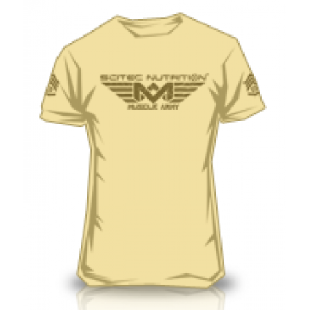 T- Shirt Muscle Army Desert