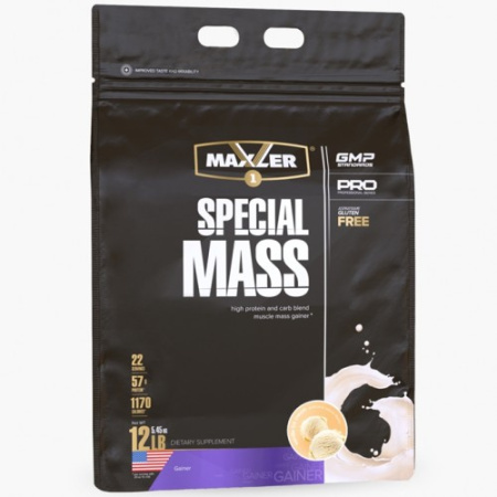 MAXLER - Special Mass Gainer, 5.45kg (Vanilla Ice Cream)