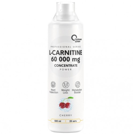 L-Carnitine Concentrate 60000, 500ml (Вишня)