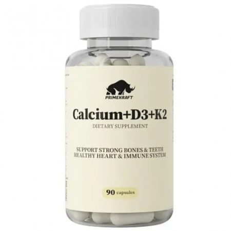 Calcium+D3+K2, 90caps