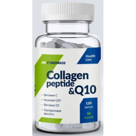 Collagen peptide & Q10, 120 caps