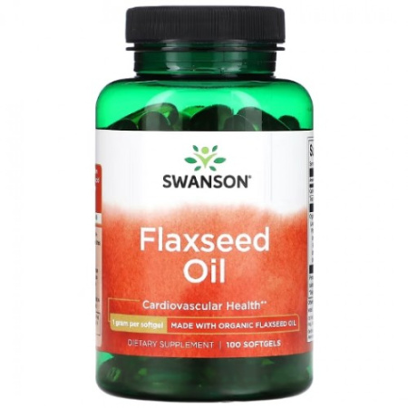 Flaxseed Oil, 100 softgels