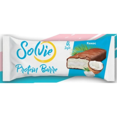 Батончик глазированный "Protein Barre", 50г (Кокос)