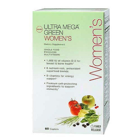 Ultra Mega Green Women's, 60 Caplets