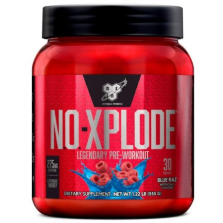 N.O.- XPLODE PRE-WORKOUT, 30 serv (BLUE RAZ)