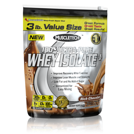 100% Ultra-Pure Whey Isolate Plus, 1360 гр