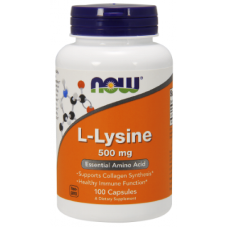 L-Lysine 500 mg, 100 caps