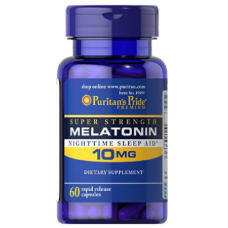 Melatonin 10mg, 60caps