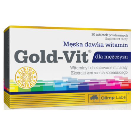 Gold-Vit for men, 30 tabs