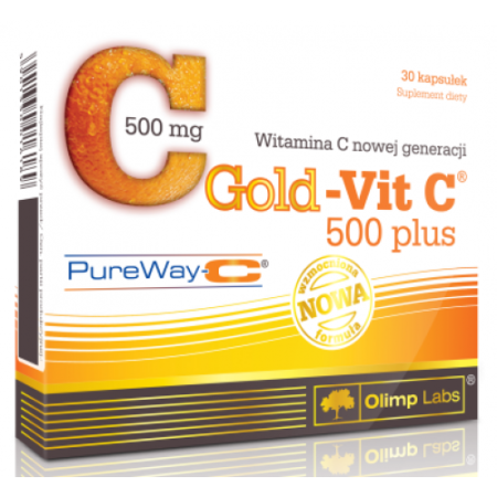 Gold Vit C 500 plus, 30 caps