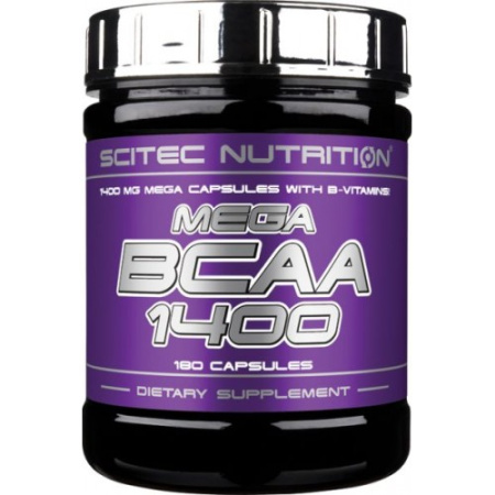 MEGA BCAA 1400, 180 caps.