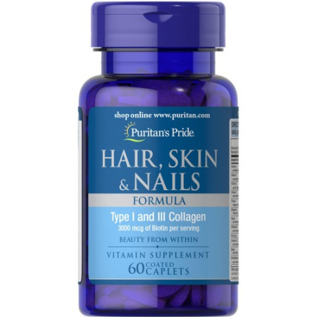 Hair, Skin & Nails Formula, 60capl