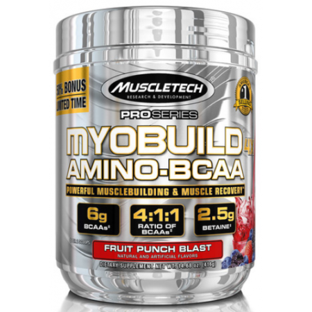 MyoBuild 4x Amino-BCAA, 45 servings