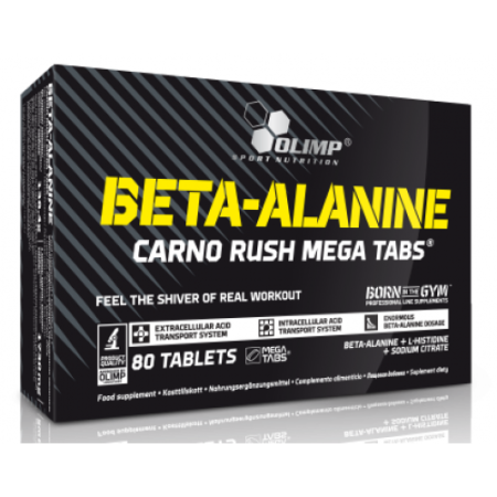 Beta-Alanine CARNO RUSH, 80 tabs