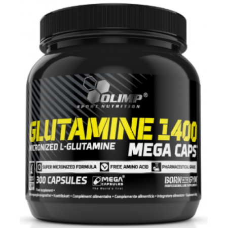 Glutamine mega caps 1400® - 300 капсул