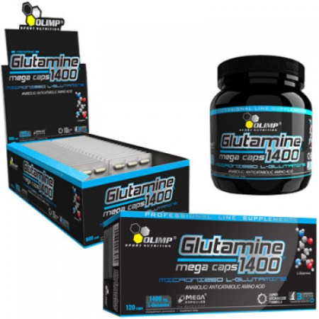 Glutamine mega caps 1400® - 30*30 капсул (коробка блистеров)