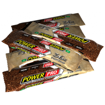 Батончик протеиновый Power Pro мокачино  36%, 60g.