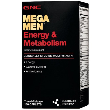 MEGA MEN Energy&Metabolism, 180 caplets