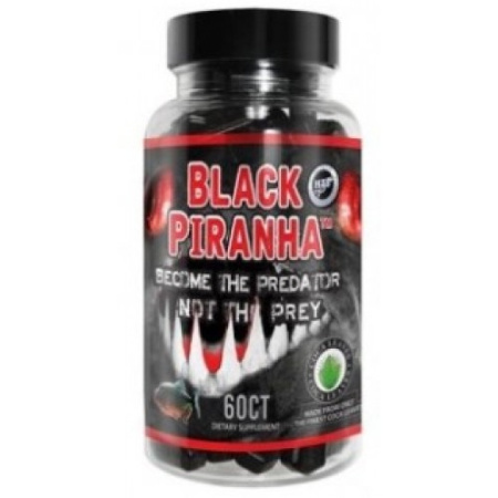 Black Piranha (1-3D), 60 caps