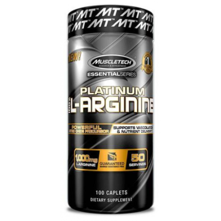 Platinum 100% L-Arginine, 100 capl