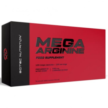 Mega Arginine, 120 caps