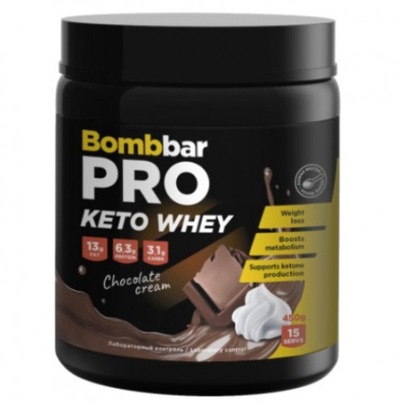 KETO Whey Pro, 450g (Шоколад)